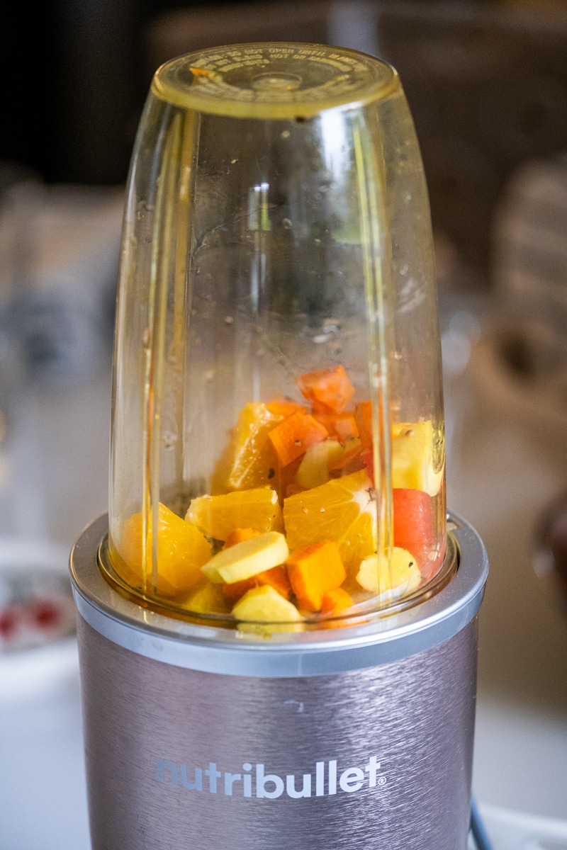 Ginger Turmeric Shots, an Immunity Booster (Made in a Blender