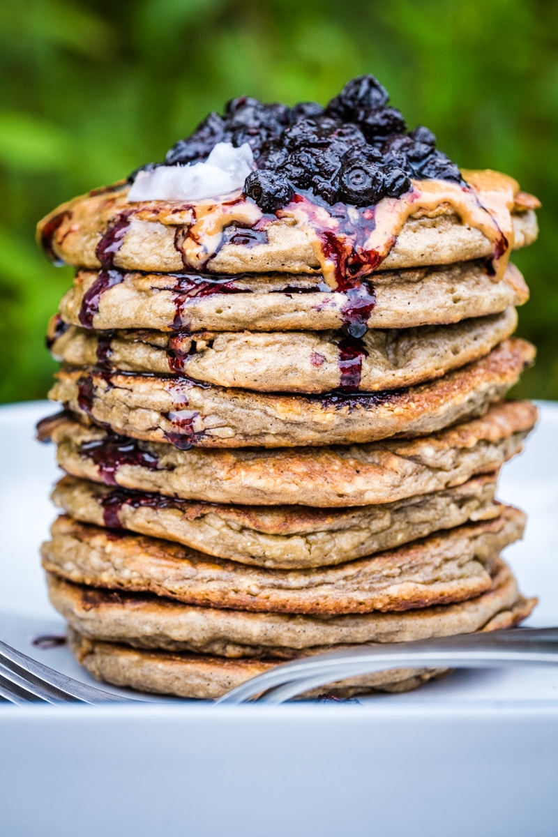 Millet Pancakes with Green Bananas (GlutenFree, LectinFree, Sugar