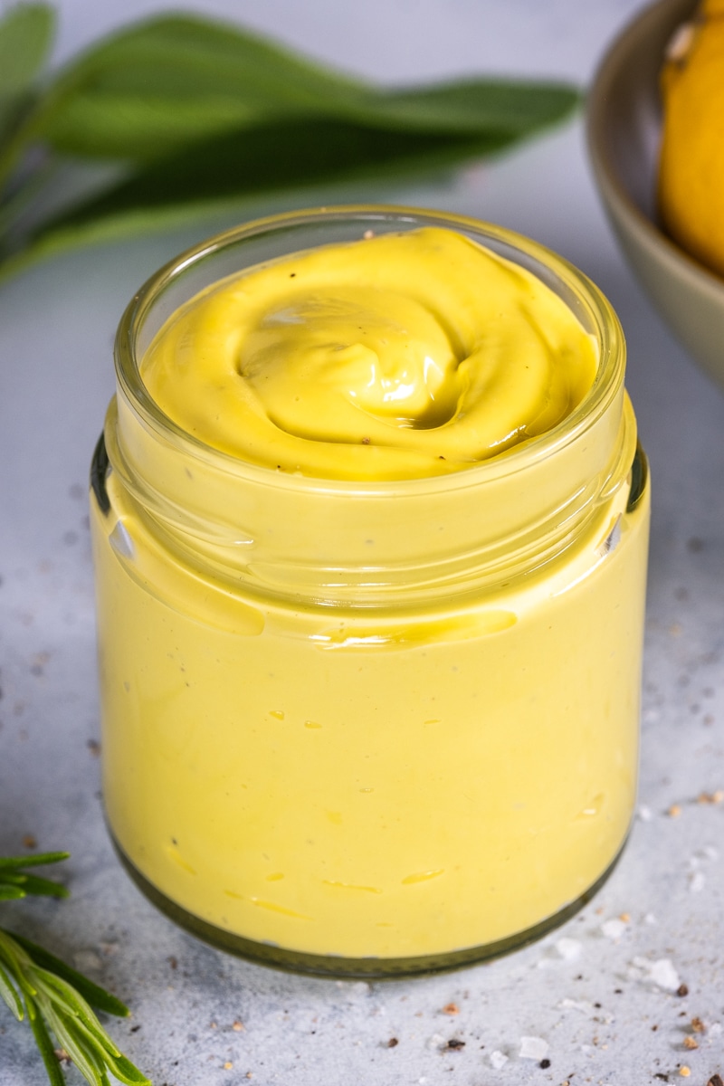 Healthy Mayonnaise with Egg Yolks, Ready in 5 Minutes Creative in My