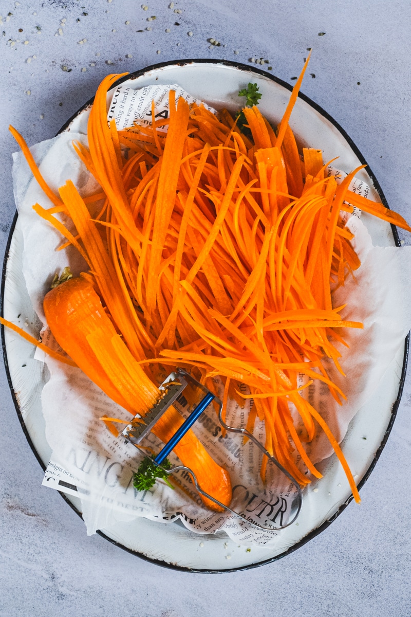The Ultimate Carrot Salad (With Hemp Hearts, Parsley, and Mint