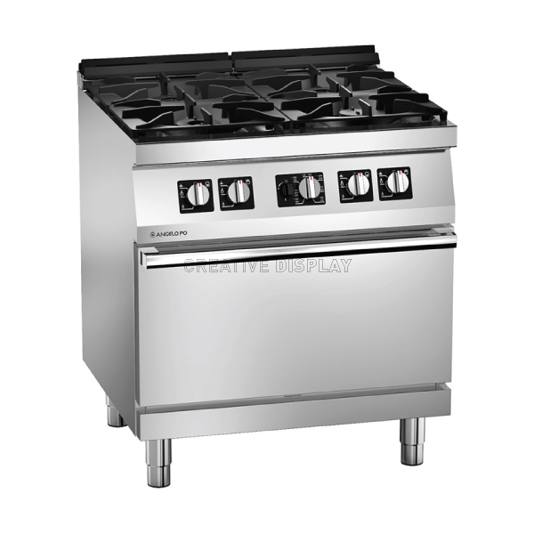 Angelo Po Gas Cooker 4 burner for sale Creative Kitchen
