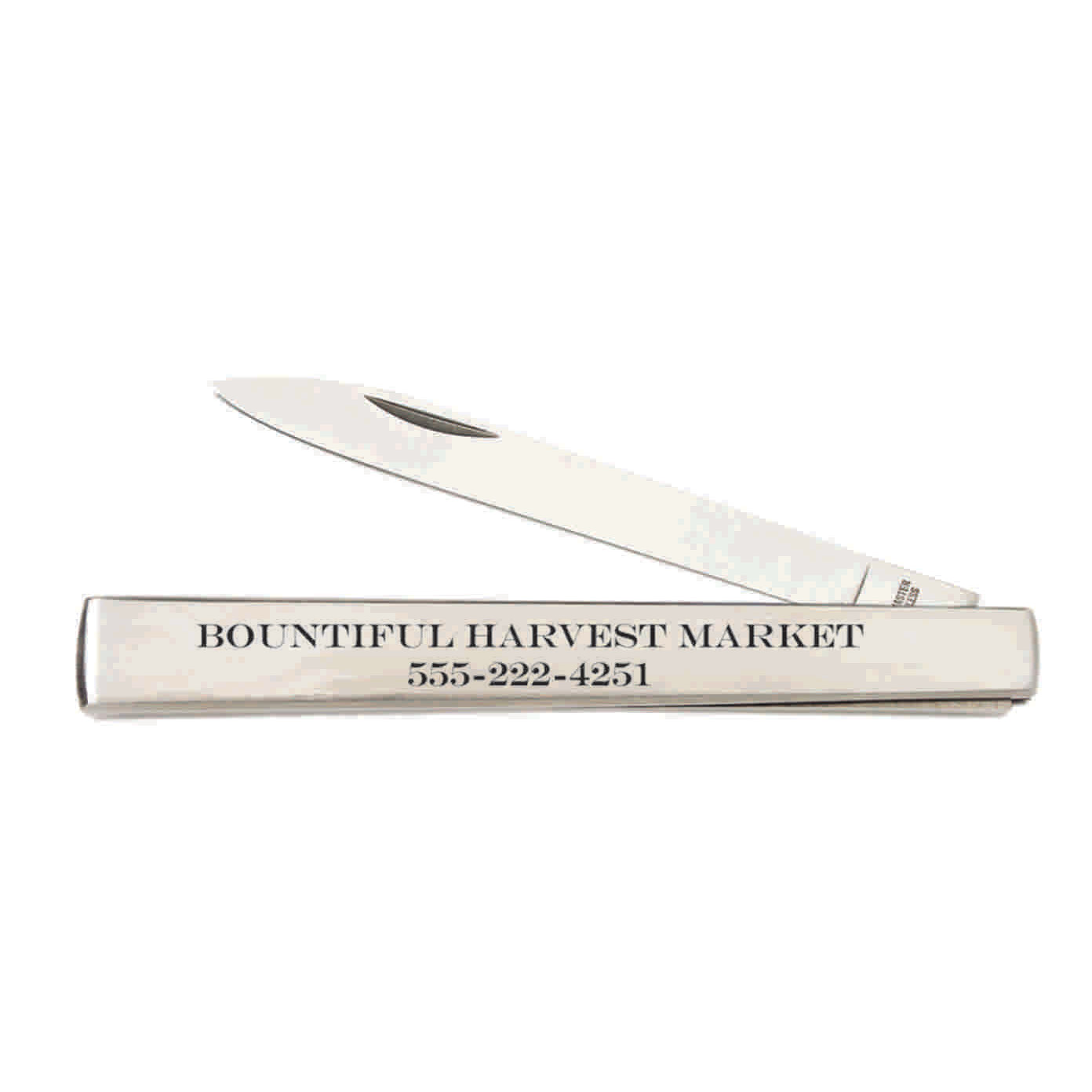 Stainless Steel Folding Produce Knife Model 1712 Creative Laser