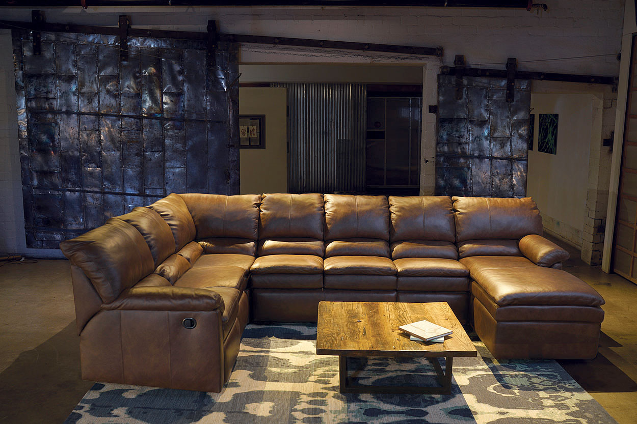 Bellagio Sectional With Chaise Creative Leather