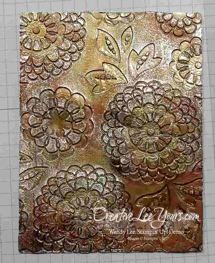 Embossing with Foil Creativelee Yours