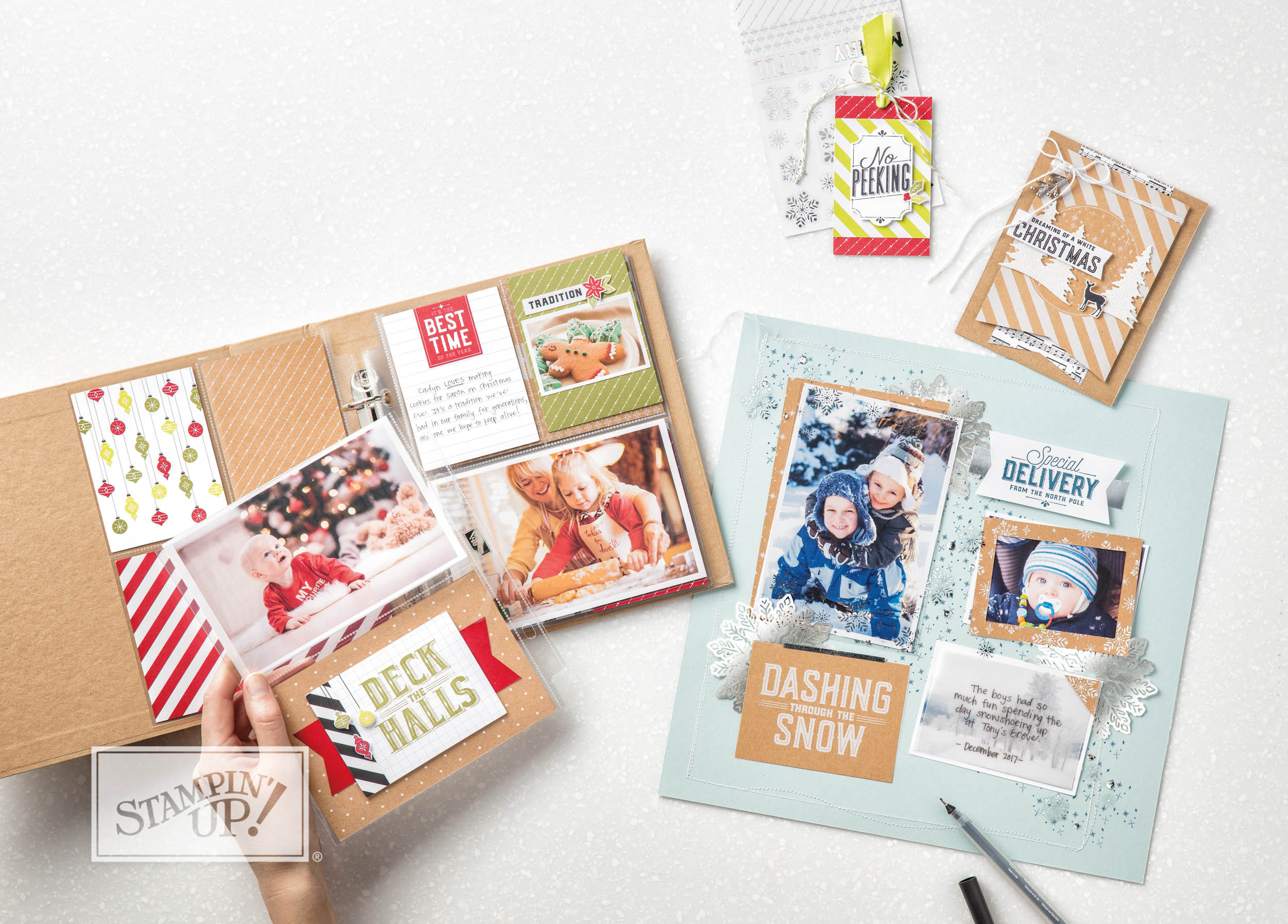 Christmas Stickers For Scrapbooking: Seasonal Sighting…