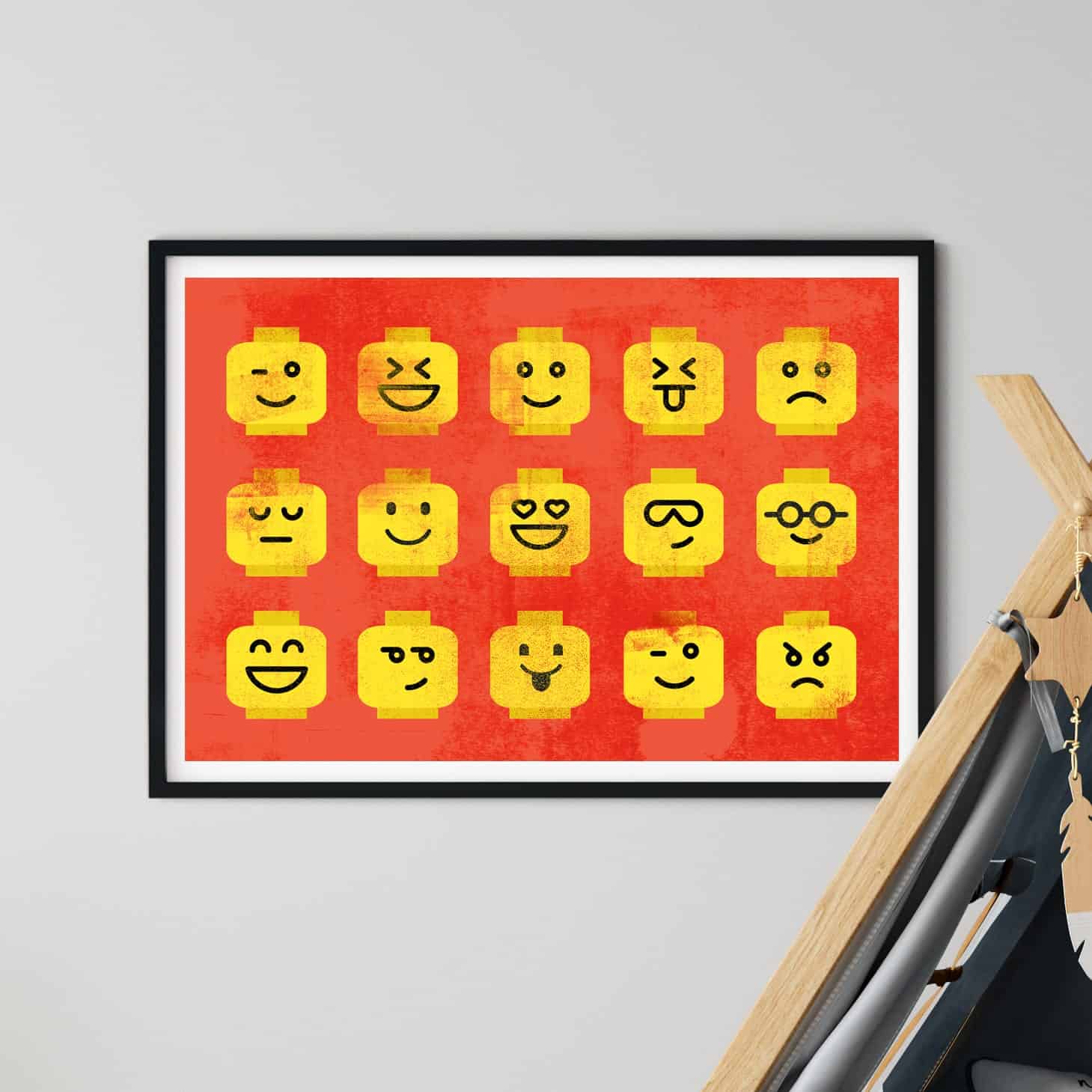 Lego Emoji Heads Creative Life Shop