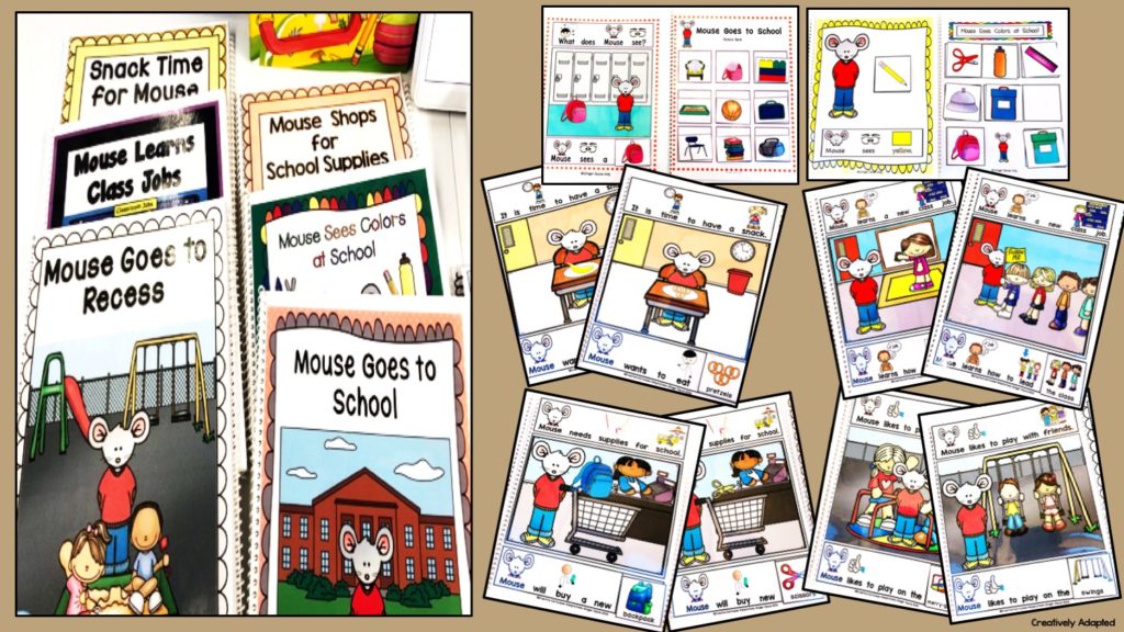 Back to School Theme for Special Education Teachers Creatively Adapted