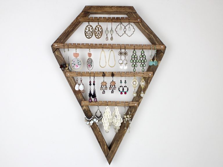 Diamond Wall Hanging Jewelry Storage