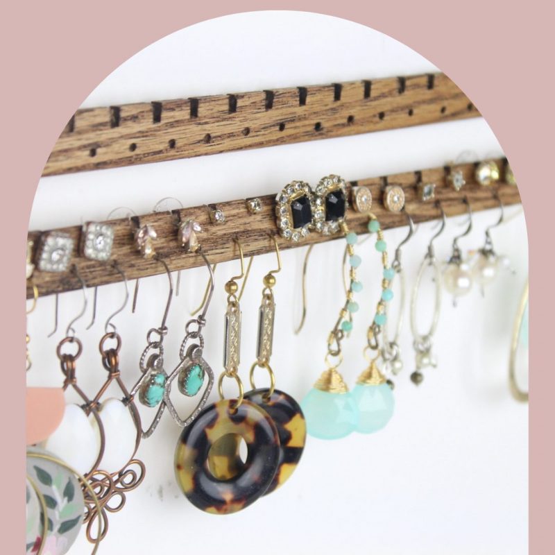 Earring Slats with Holes & Notches