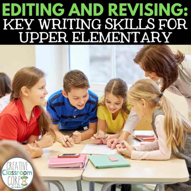 Revising and Editing Activities That Work: An Upper Elementary Guide