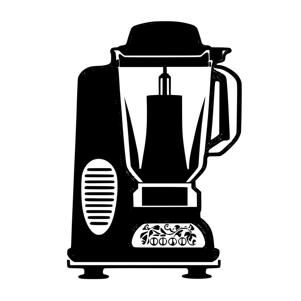 Kitchen Blender SVG File for Cricut, Silhouette Baking, Cooking, Home