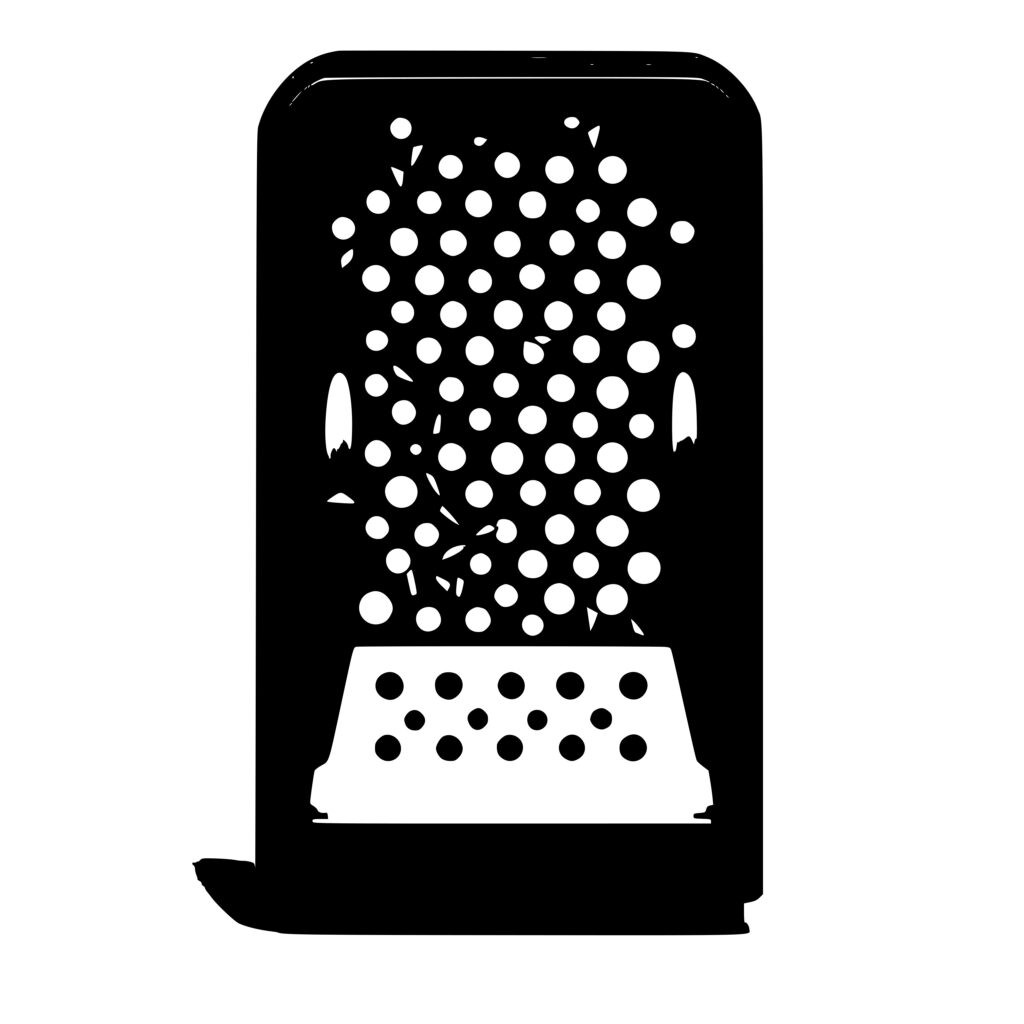 Cheese Grater SVG File for Cricut, Silhouette, Laser Machines Instant