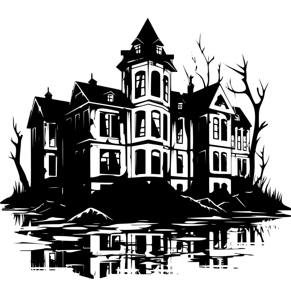 Haunted Mansion SVG File Instant Download for Cricut, Silhouette, and
