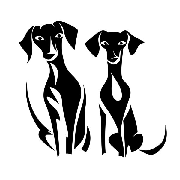 SVG Dog Pack Abstract Instant Download for Cricut, Silhouette, Laser
