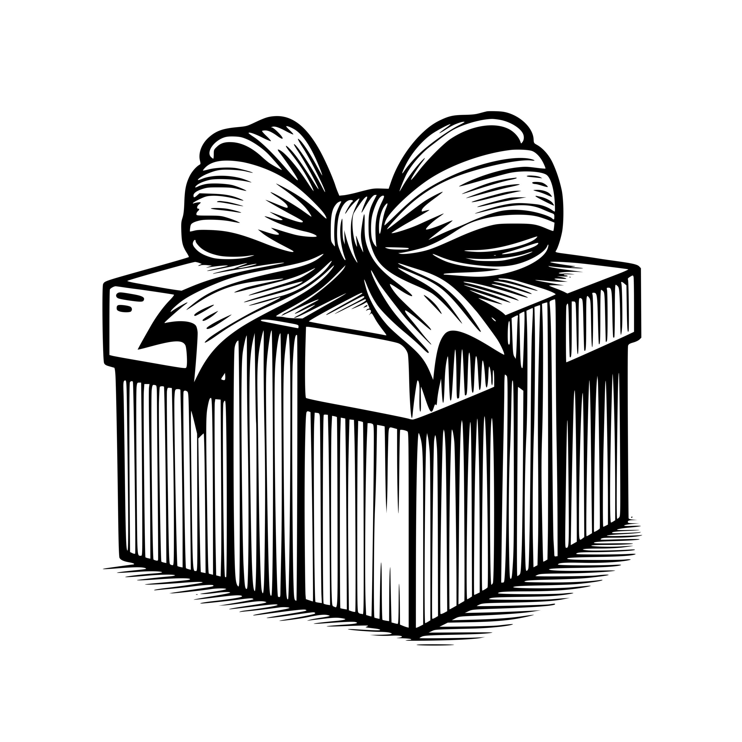 Decorative Gift Box SVG File for Cricut, Silhouette, Laser Machines