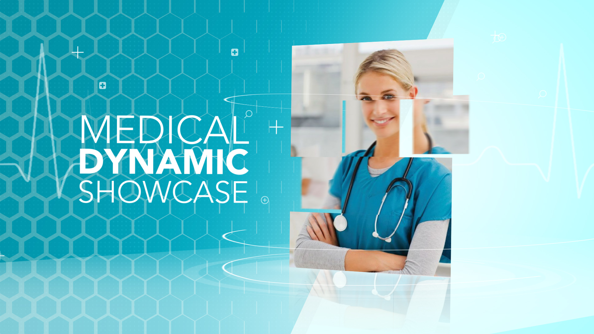Medical Dynamic Showcase After Effects Template