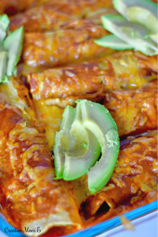 Healthy Veggie Sweet Potato Enchiladas Creative Mom E