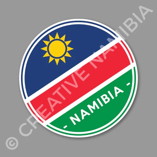 Sticker Namibia Full Flag Creative Namibia