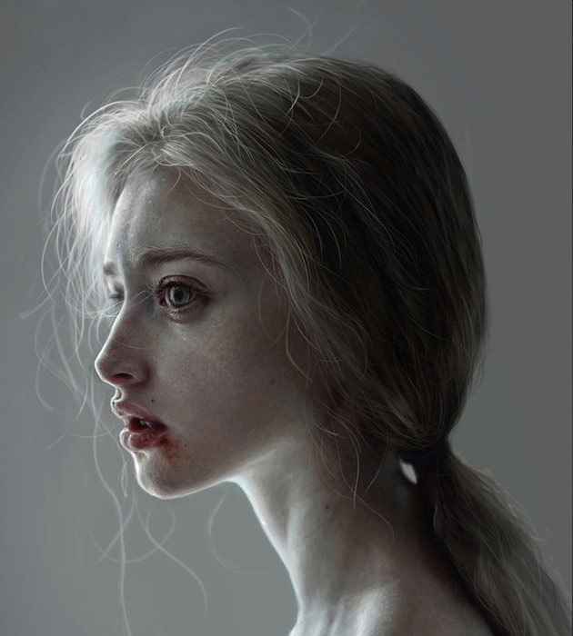 25 Beautiful realistic digital art portraits Creative Nerds