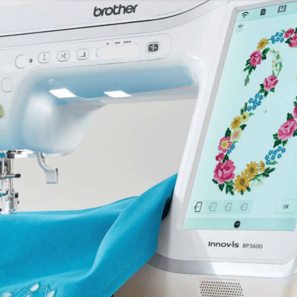 Brother InnovIs BP3600 Embroidery Machine CreativeNotions.co.za