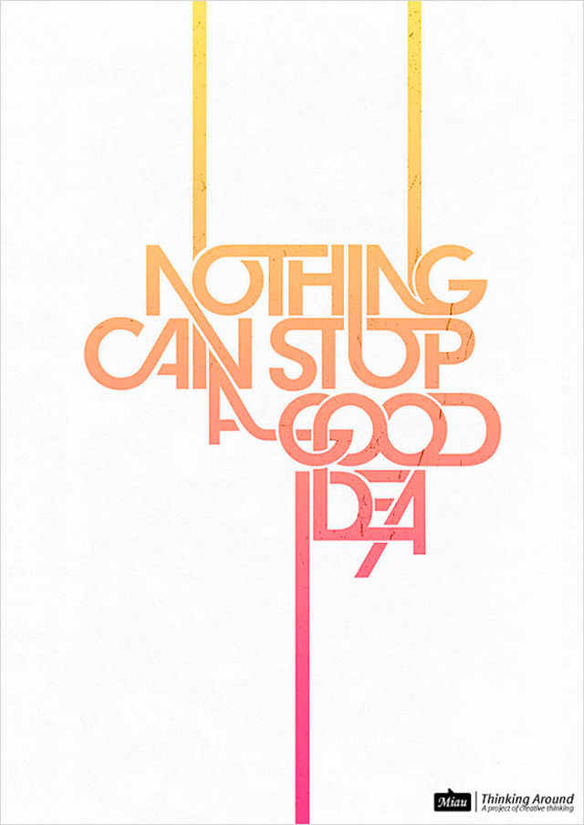 30 Amazing Typographical Posters and Print Ads Creativeoverflow