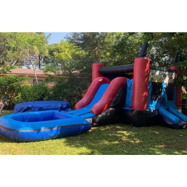 Bounce House Water Slide 0007 Creative Party Rental