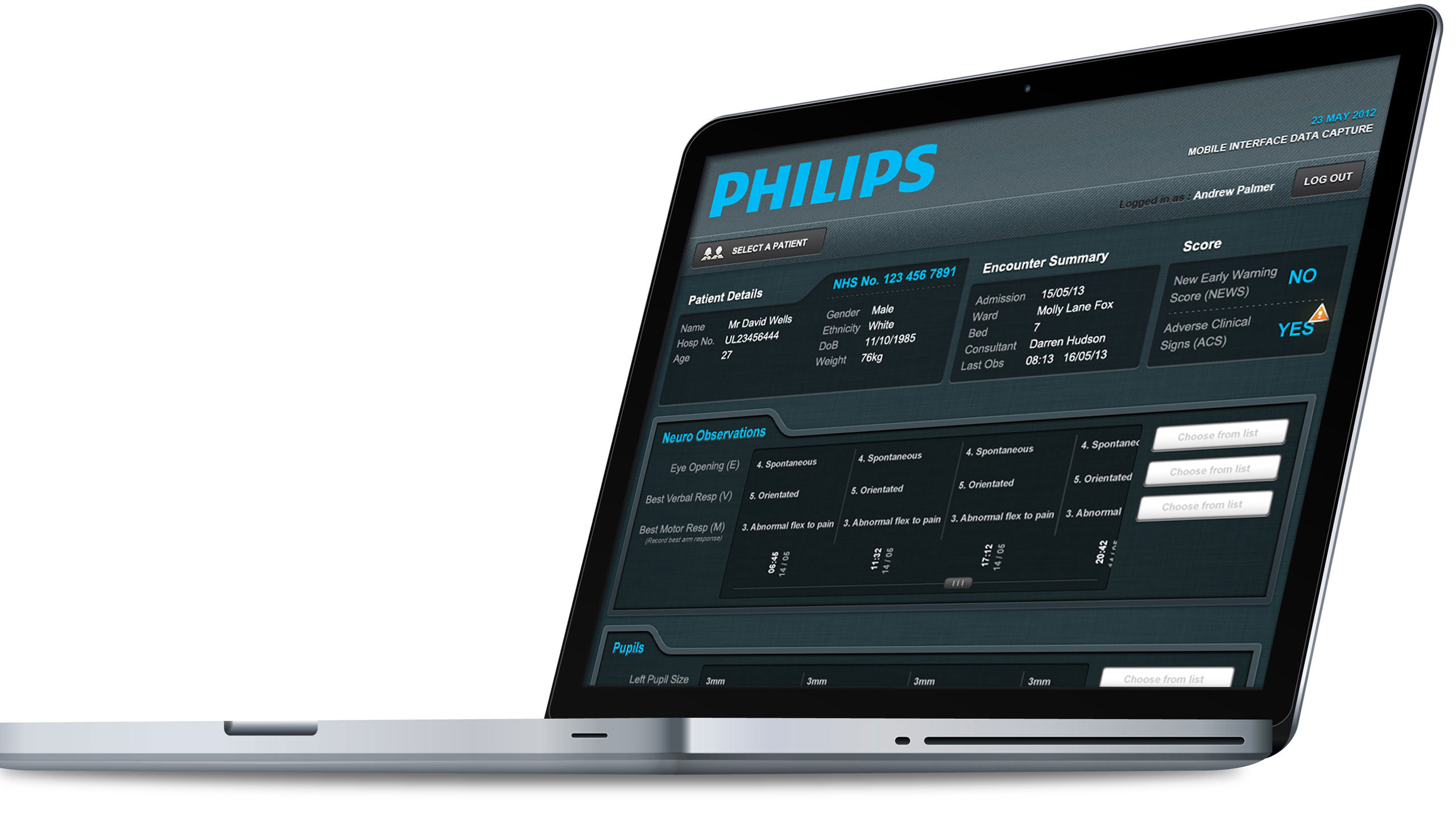 Creative Place & Philips Interface