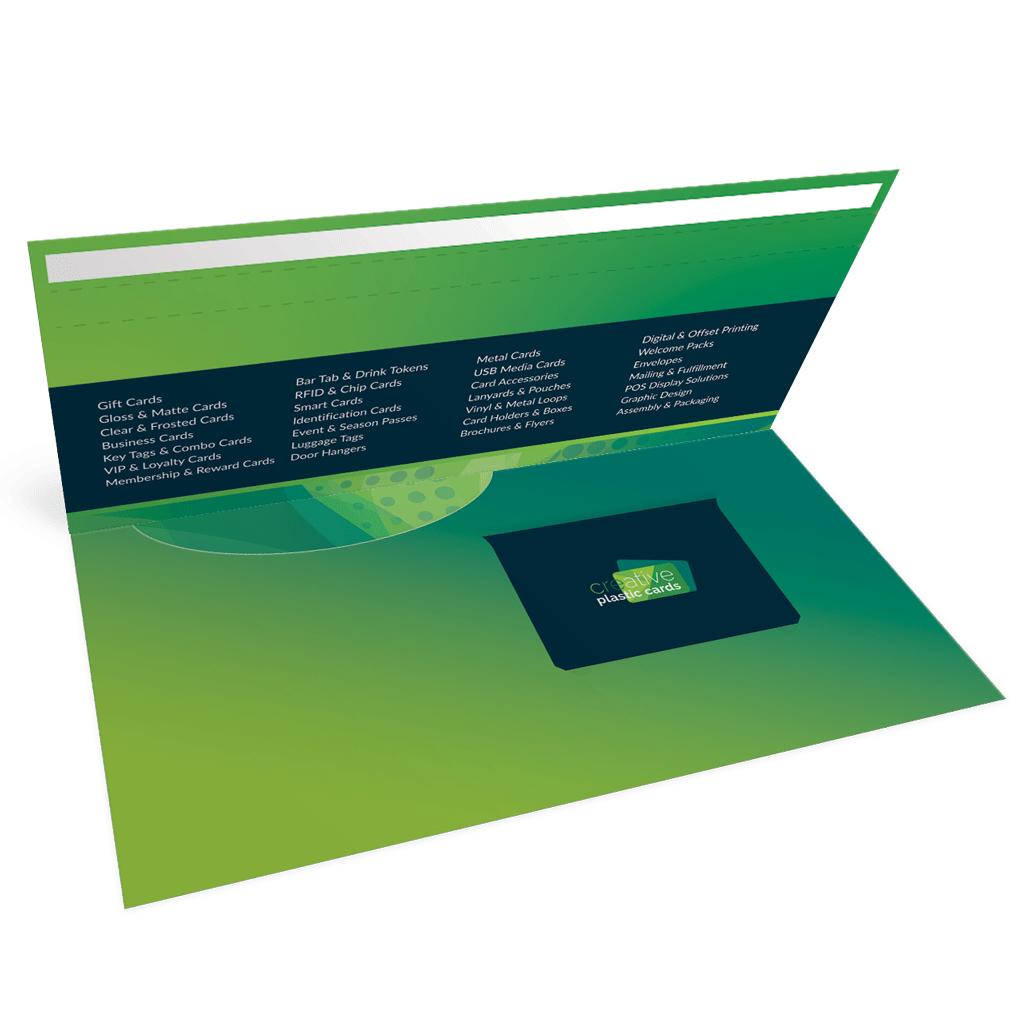 Card Mailers Creative Plastic Cards