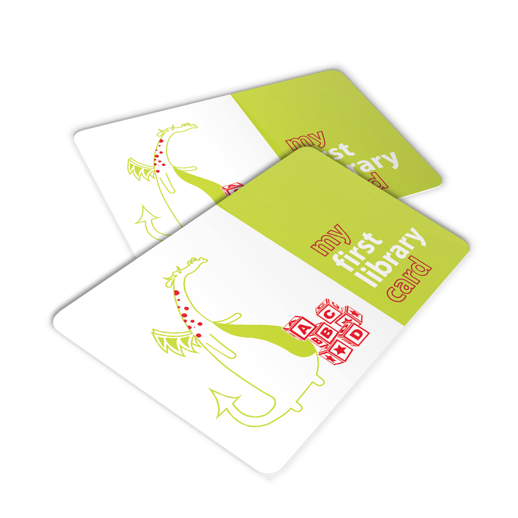 Library Cards Design & Print Creative Plastic Cards