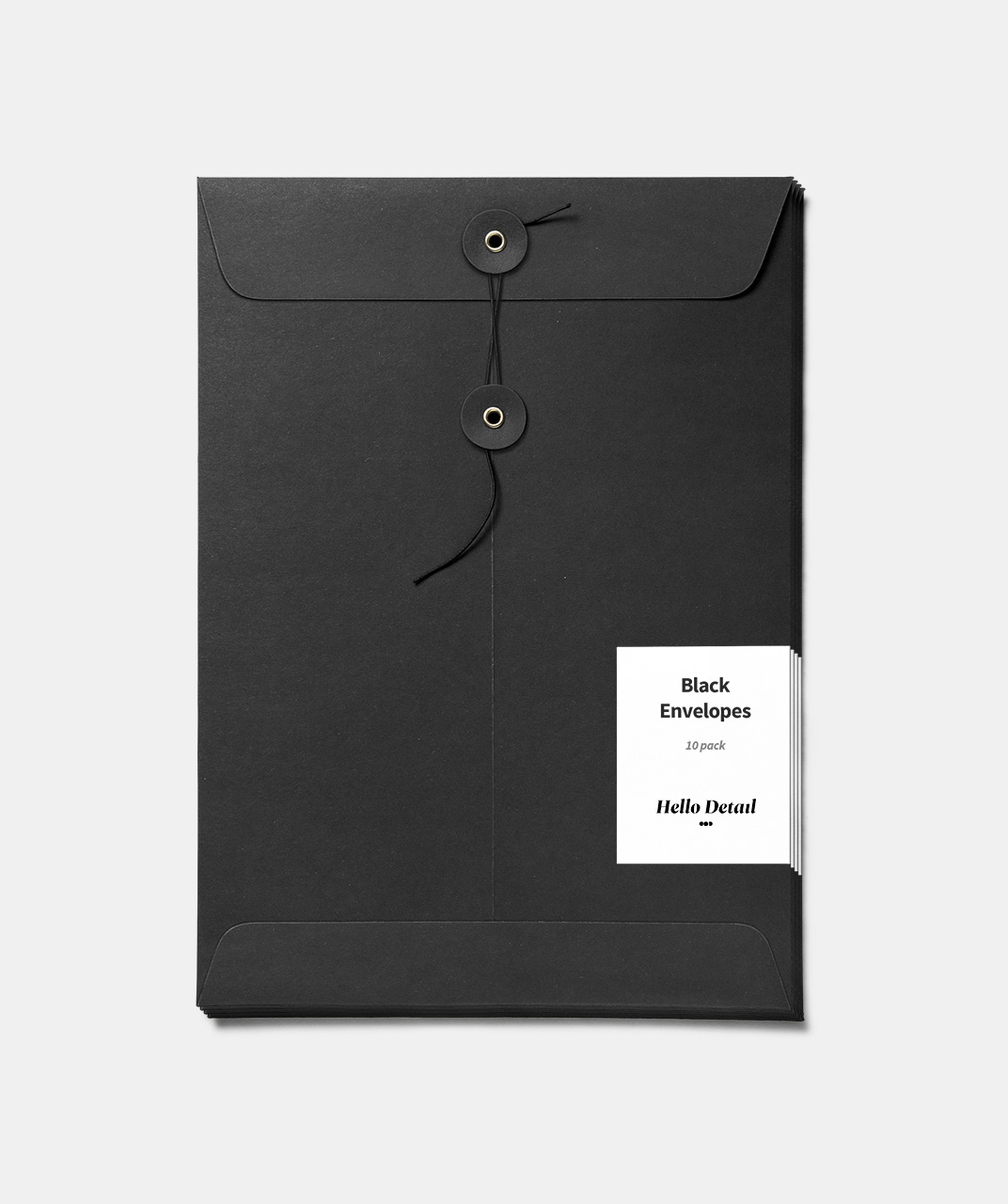 Black Envelopes Creative Poster