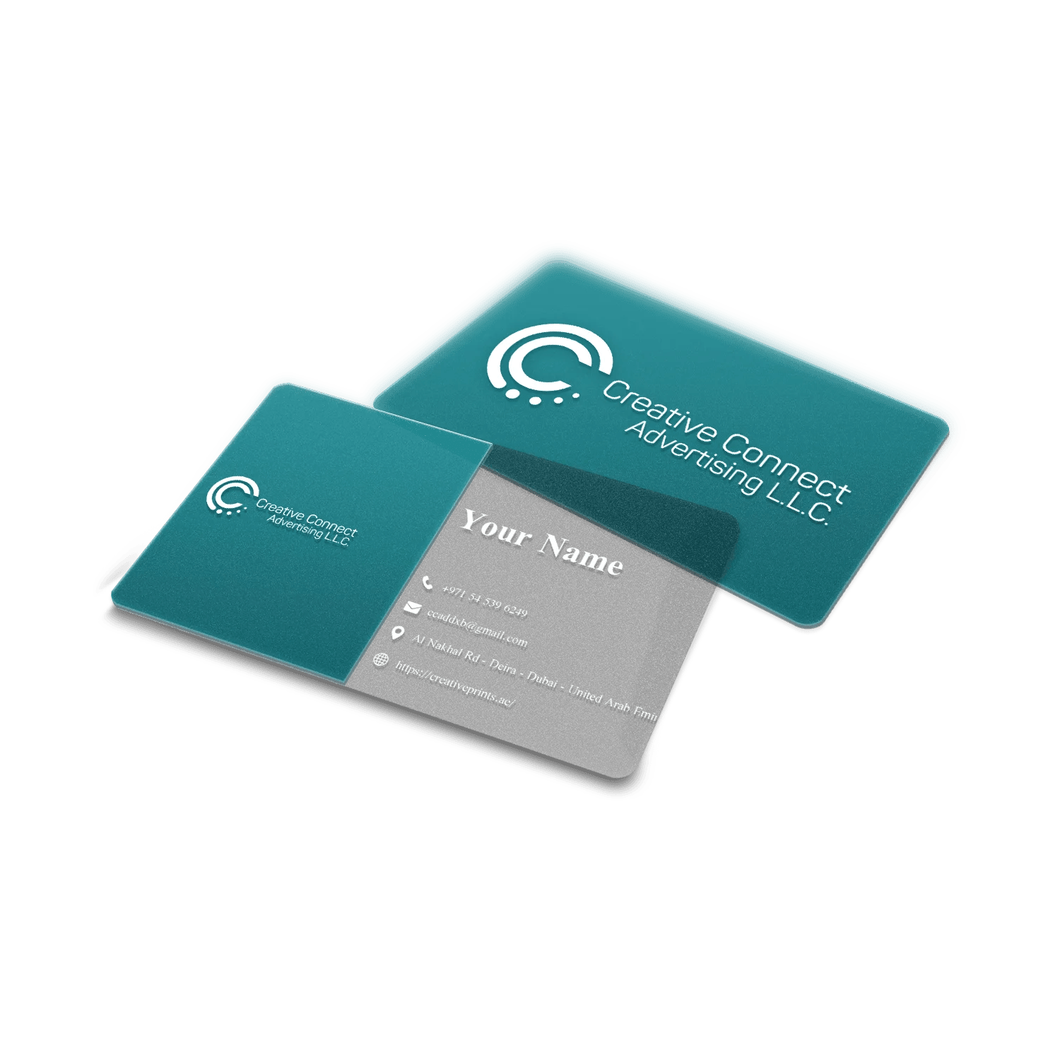 Frosted PVC Business Cards Printing Durable & Elegant Designs