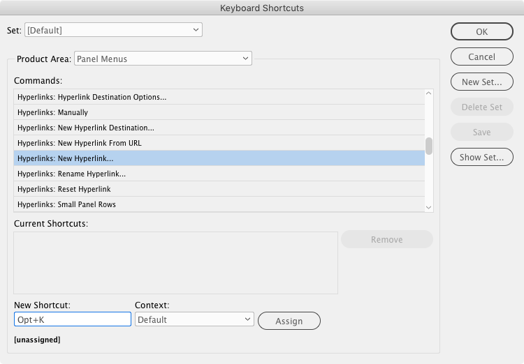 Tip of the Week Adding a Shortcut to Create Hyperlinks CreativePro Network