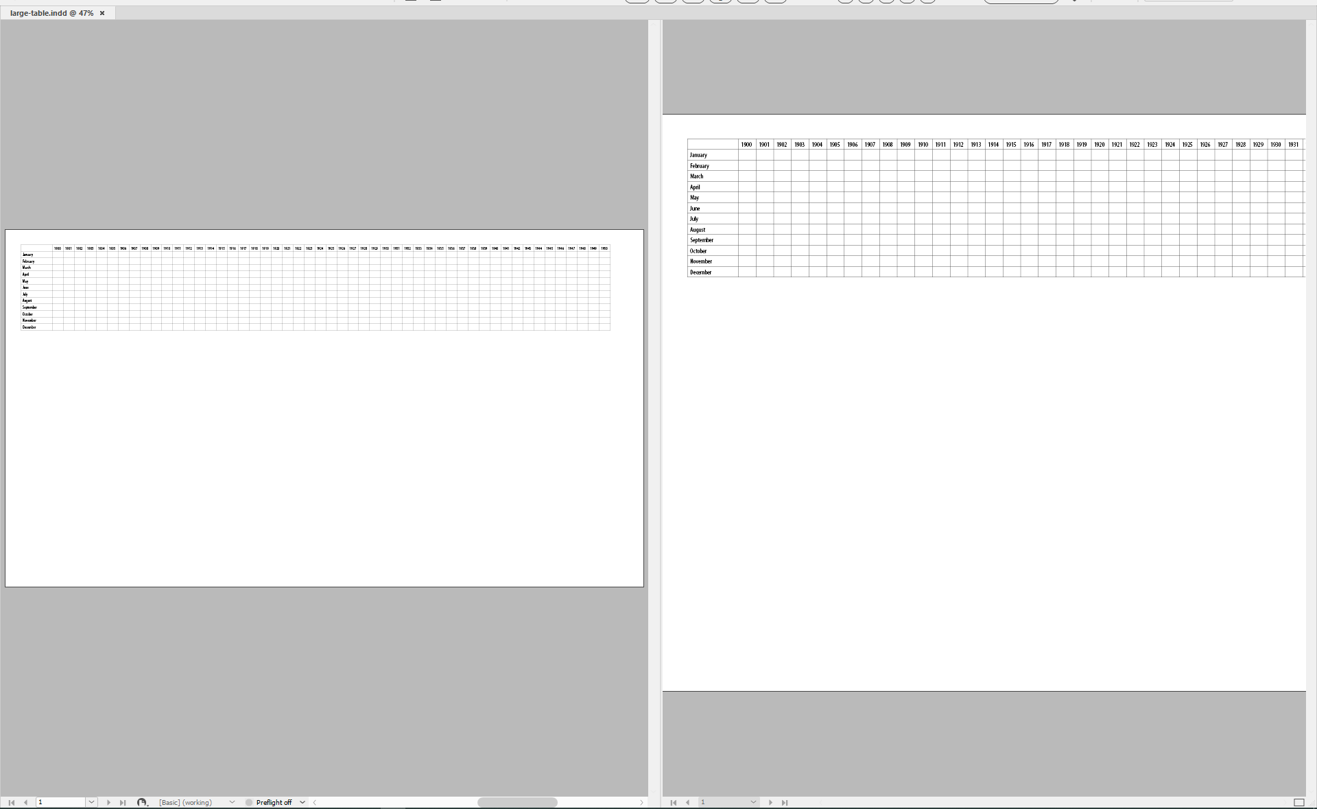 Freezing Columns and Rows in InDesign Tables CreativePro Network