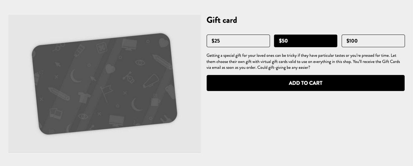 Make GiftGiving Easy with New Gift Cards for Your Shop