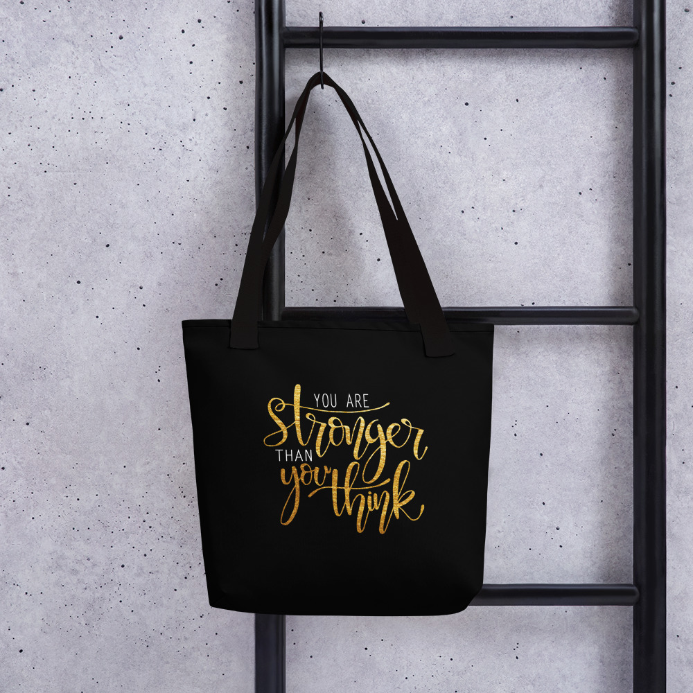stronger Tote bag Support Collection