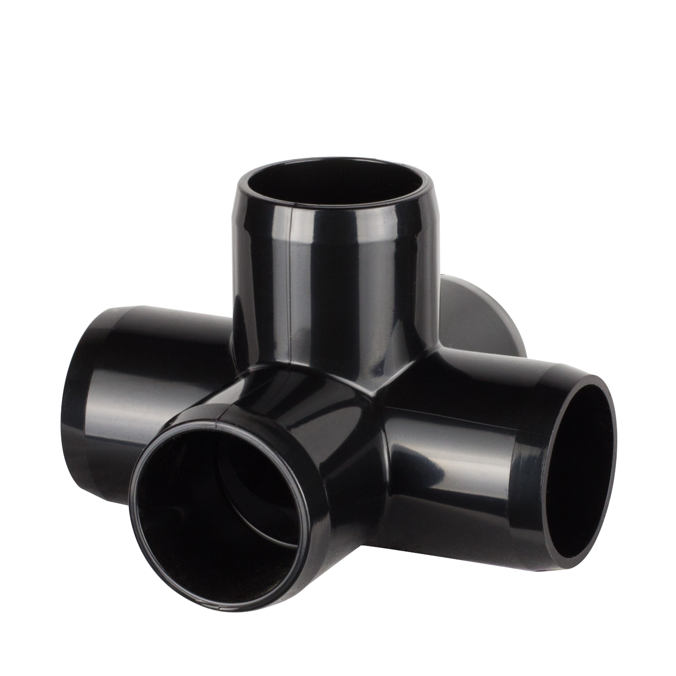Black PVC Fittings Creative Shelters