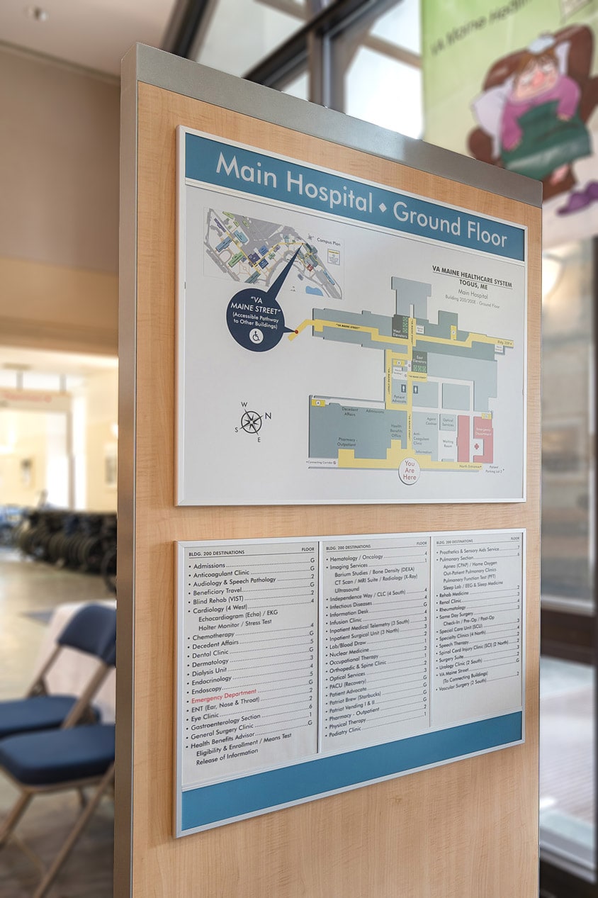 Togus VA Medical Center Creative Sign Systems