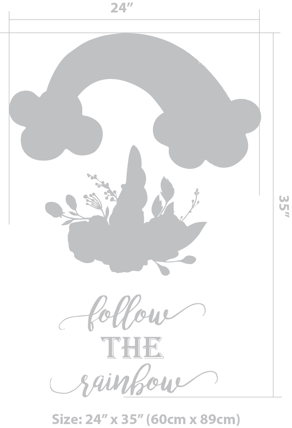 Colourful Rainbow Wall Decal Wall Decals Wall Graphics Toronto