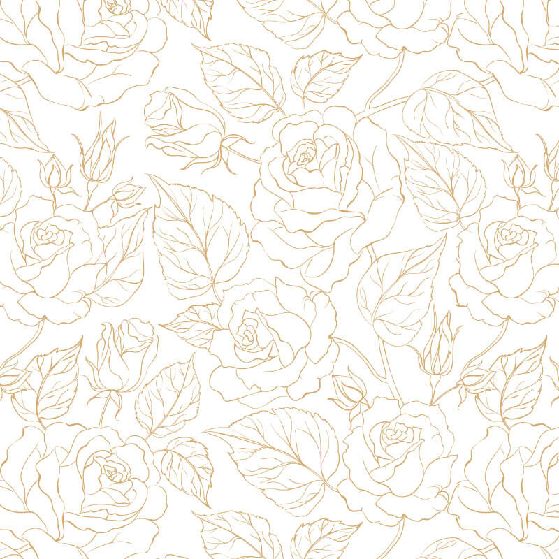 Prime Gold Floral Wallpaper Wall Decals Wall Graphics Toronto