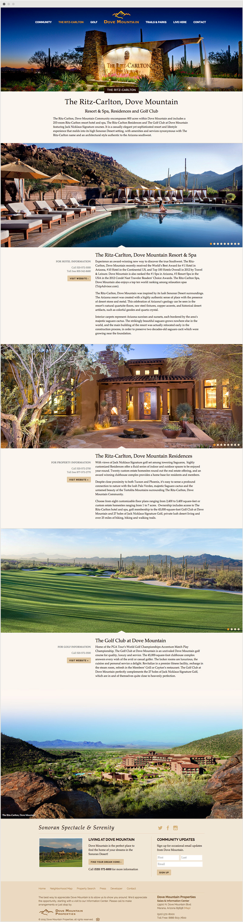 Dove Mountain / Creative Slice