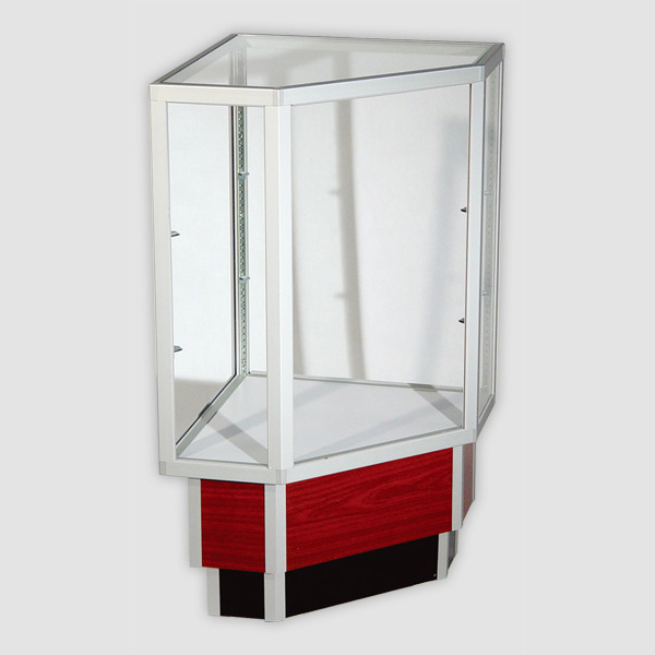 Assembled Jewelry Corner Case Economy Glass Jewelry Small Corner