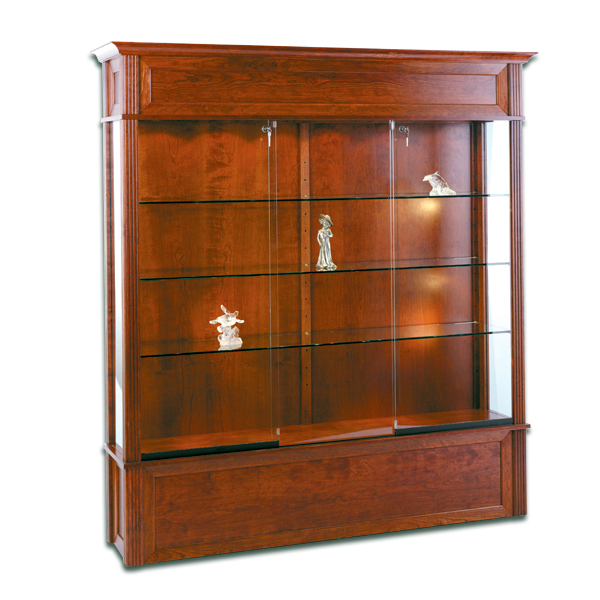 Tecno Wood Veneer Wall Showcase Real Wood Veneer Free Standing Wall