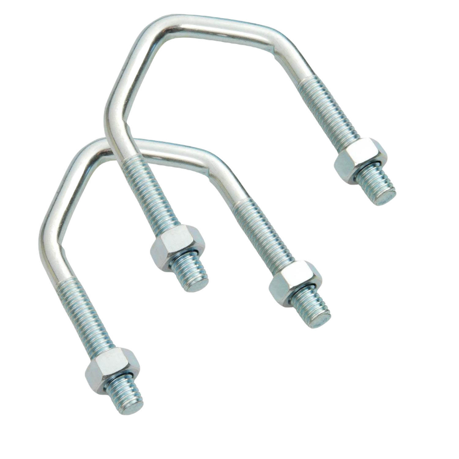 10 x Large V Bolts 2.5″ M10 U Bolt c/o Nuts for TV Aerial Satellite