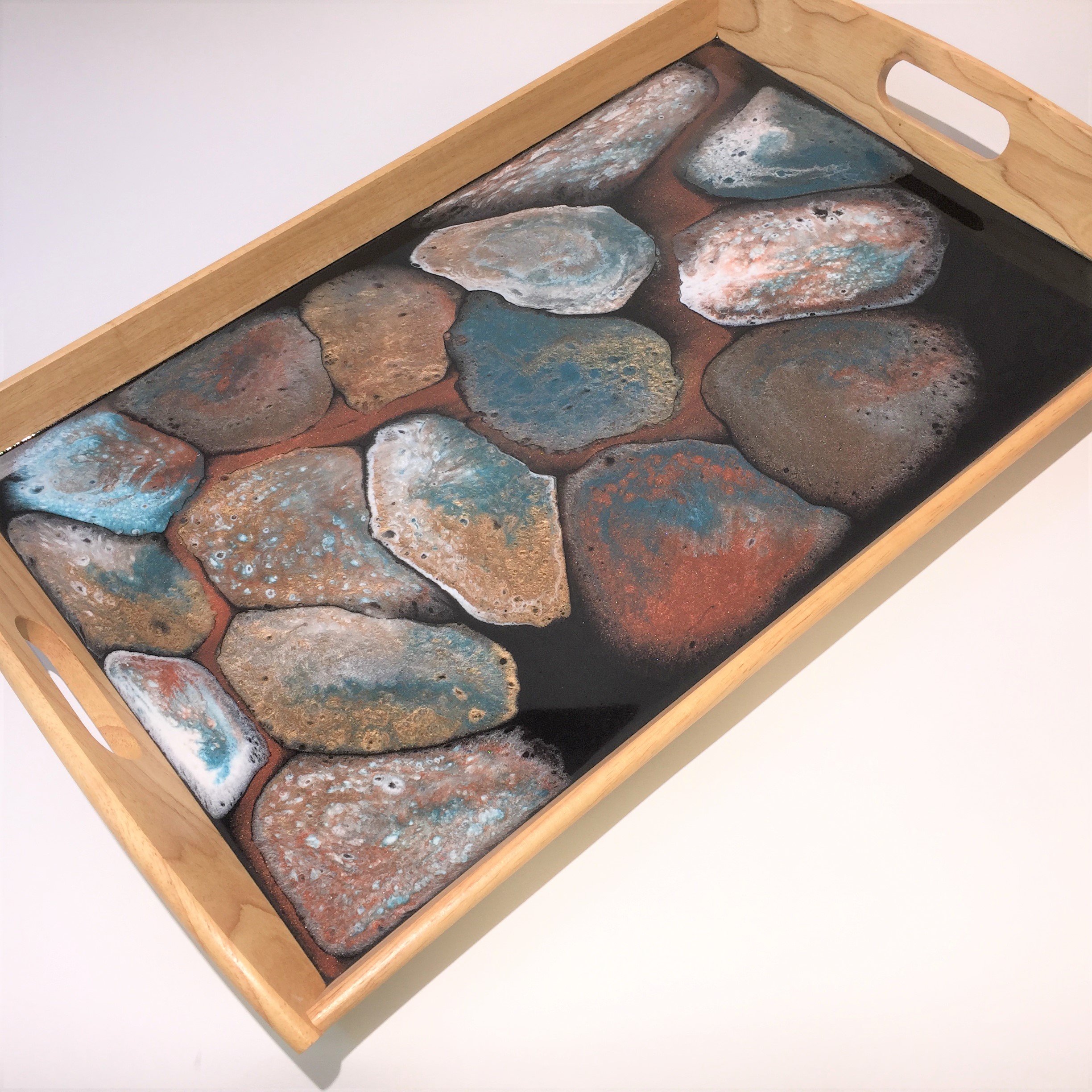 Epoxy Serving Trays Creative Tables and Decor