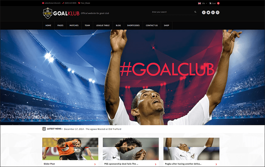 20+ Sports WordPress Themes Free & Premium Templates