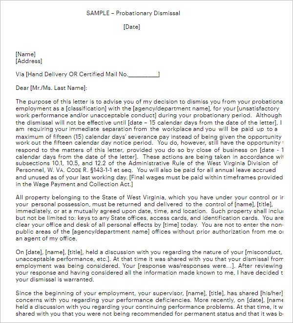 27+ Notice Period Letter Templates Free PDF, Word Formats