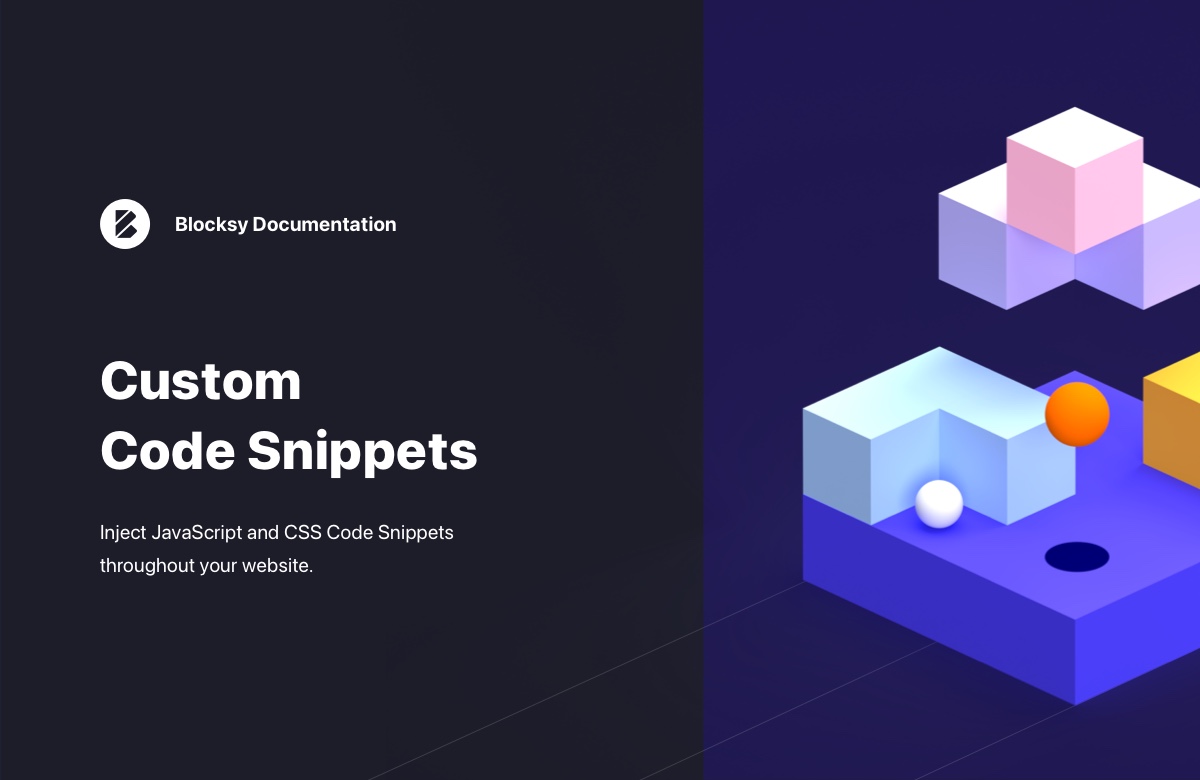 Custom Code Snippets Blocksy