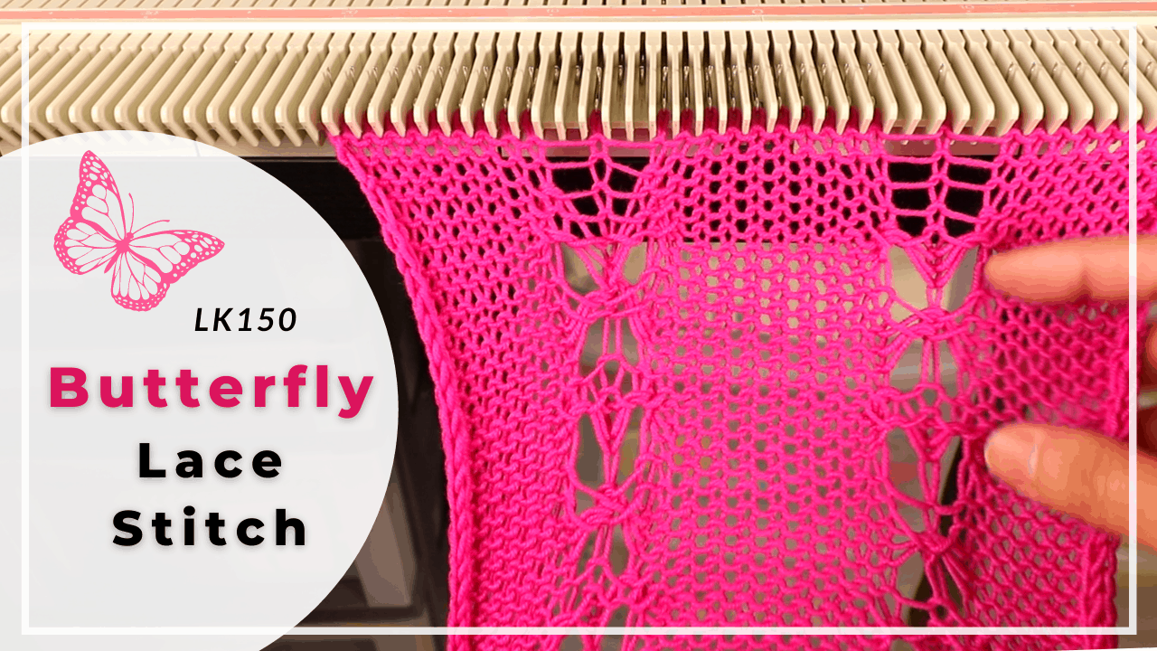 Butterfly Lace Stitch Knitting Patterns