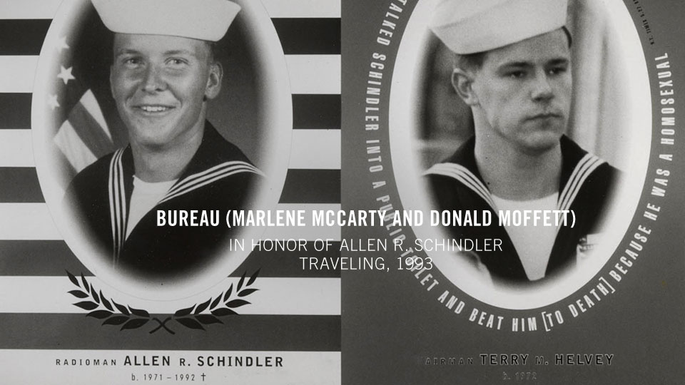 In Honor of Allen R. Schindler Creative Time