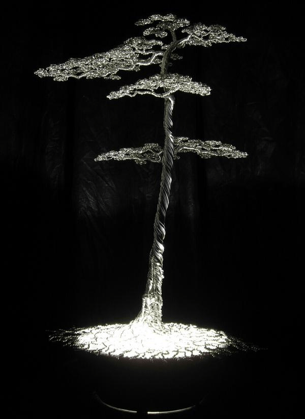 Amazing metal wire trees